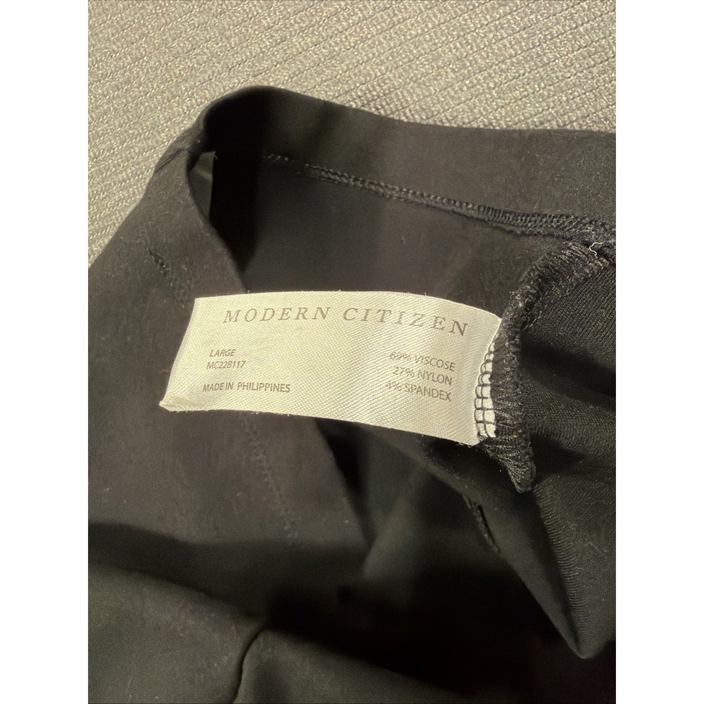 Modern‎ Citizen Cass Front-Split Ponte Stretch Pant Large Black - Picture 8 of 9